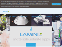 Tablet Screenshot of laminil.com